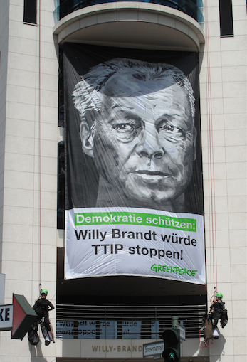 Greenpeace (Foto: Berliner Wassertisch)